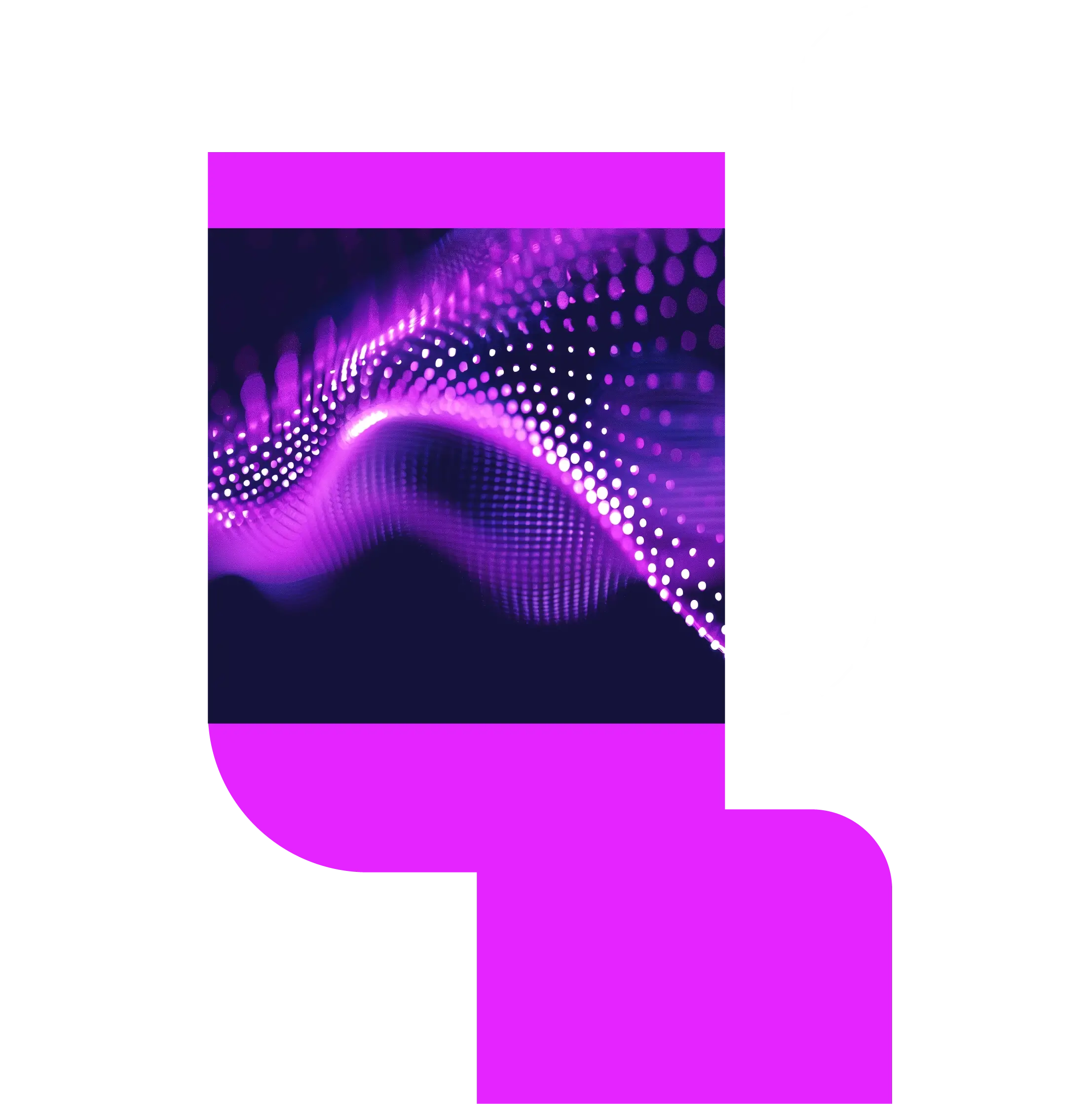 RAG AI hero texture graphic